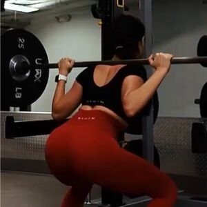 NVGTN Bold Red Leggings